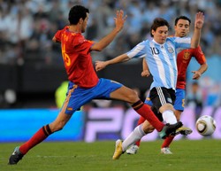 Hiszpanie polegli z Argentyną 1:4. "Bolesna lekcja"