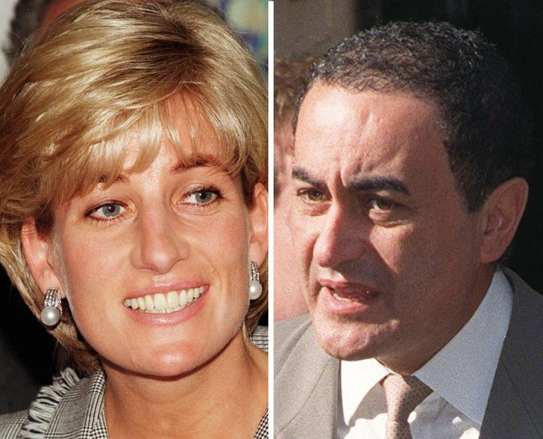 Księżna Diana i Dodi Fayed