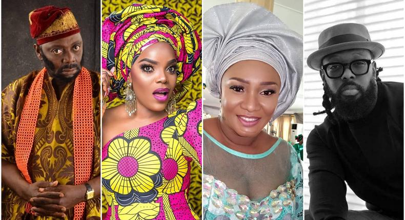 These are former celebrities couples people might have forgotten  [Instagram/TheSegunArinze] [Instagram/EmpressNjamah] [Instagram/AnnNjemanze] [Instagram/TimayaTimaya]