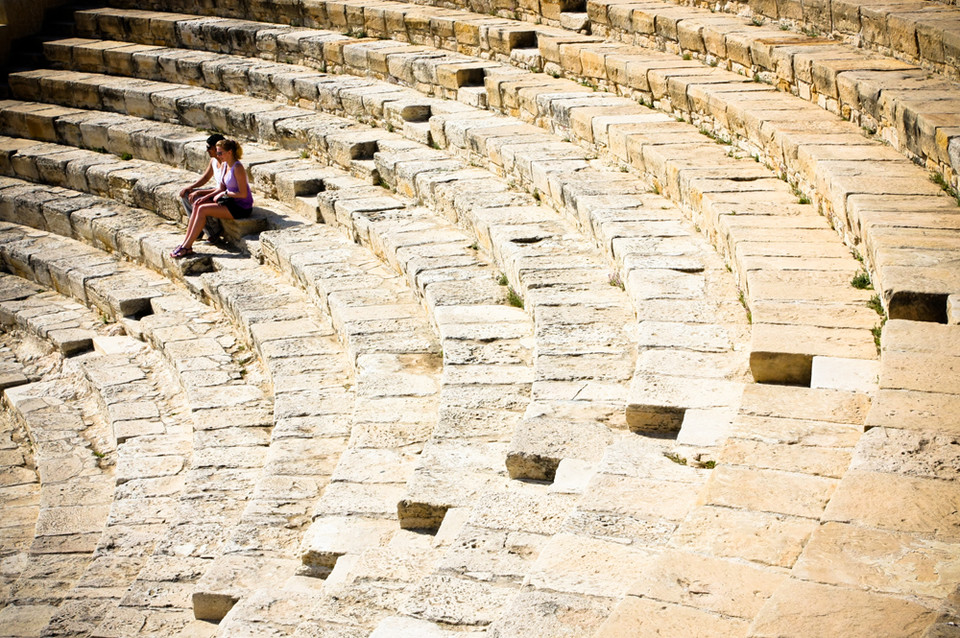 Cypr - amfiteatr Kourion