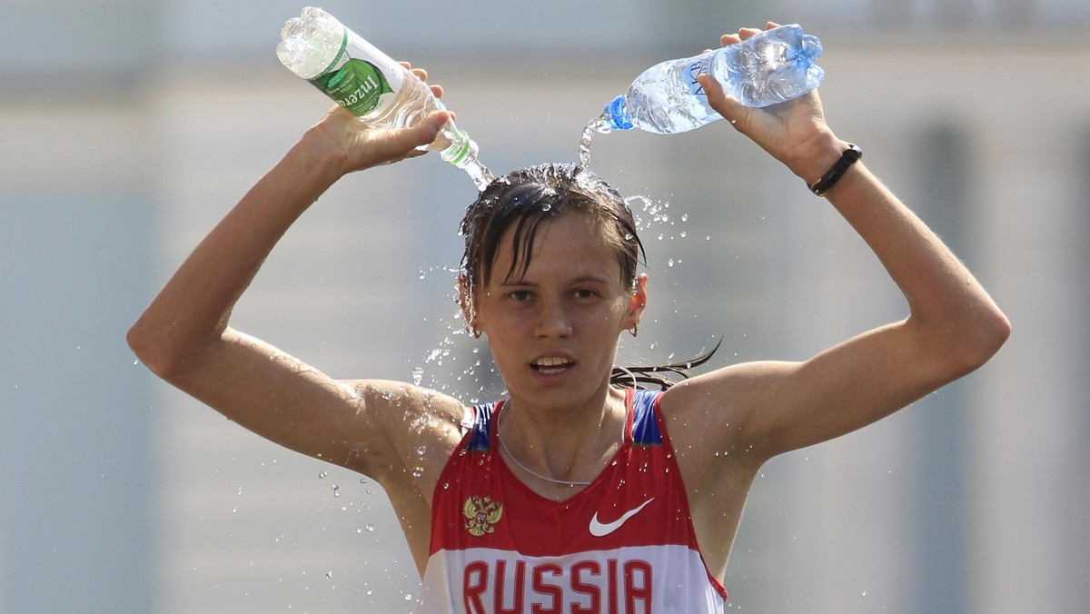 Elena Łaszmanowa w wielkim stylu zwyciężyła w chodzie na 20 km podczas igrzysk olimpijskich w Londynie. Rosjanka na ostatnim kilometrze wyprzedziła rodaczkę Olgę Kaniszkinę i pobiła rekord świata.