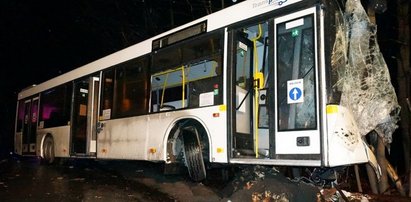 Wypadek autobusu w Zabrzu