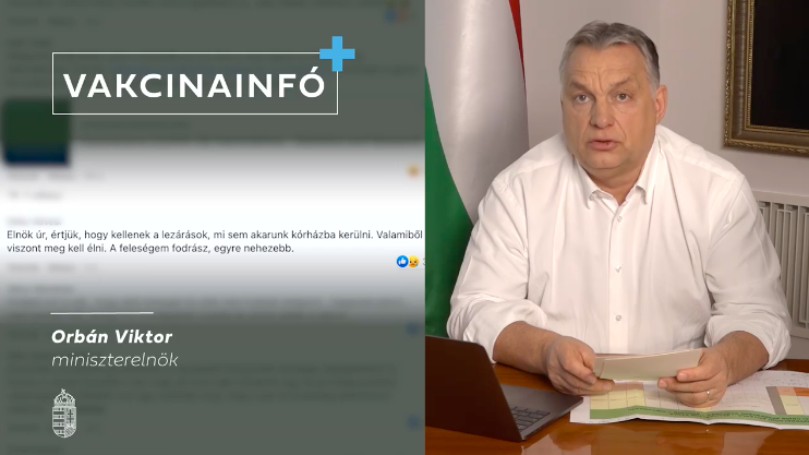 Orbán Viktor megszólalt a lezárással kapcsolatban