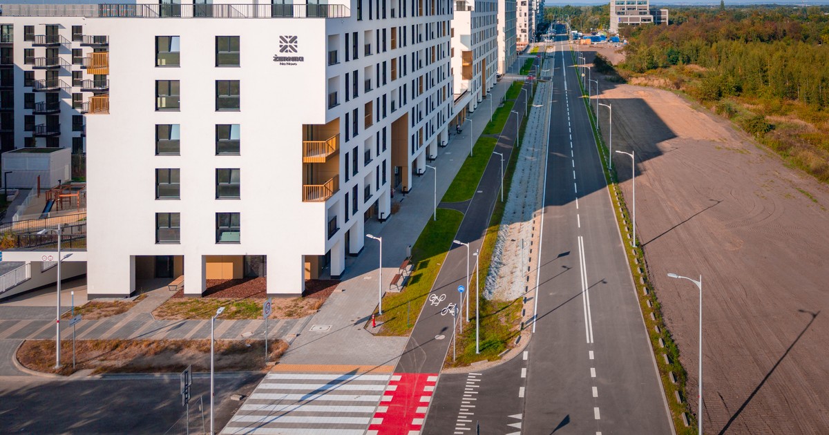 Aleja Architektów dłuższa o pół kilometra