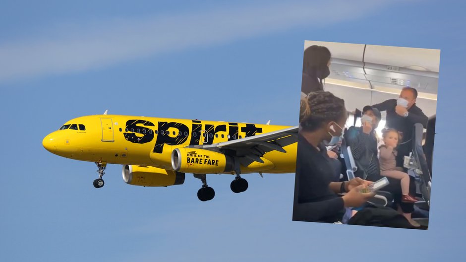 Spirit Airlines, awantura na pokładzie