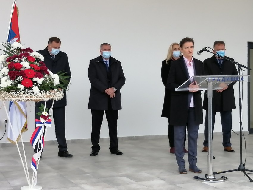 Ana Brnabić u Novoj Topoli