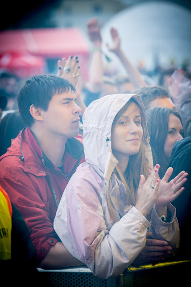 Coke Live Music Festival 2012 - publiczność (fot. Monika Stolarska / Onet)