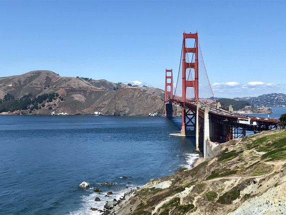 Most Golden Gate w San Francisco, Kalifornia