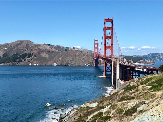 Most Golden Gate w San Francisco, Kalifornia