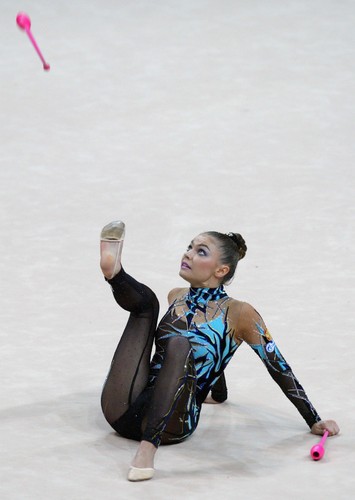 Alina Kabajewa - świetna gimnastyczka, wybranka Putina?