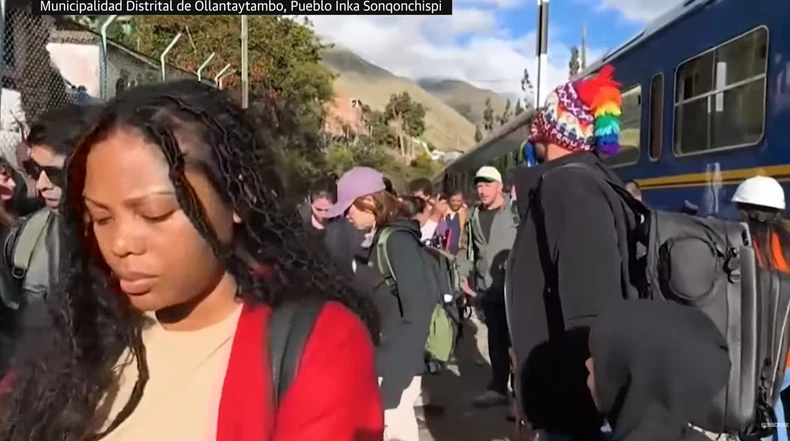 Sudar vozova, Maču Pikču