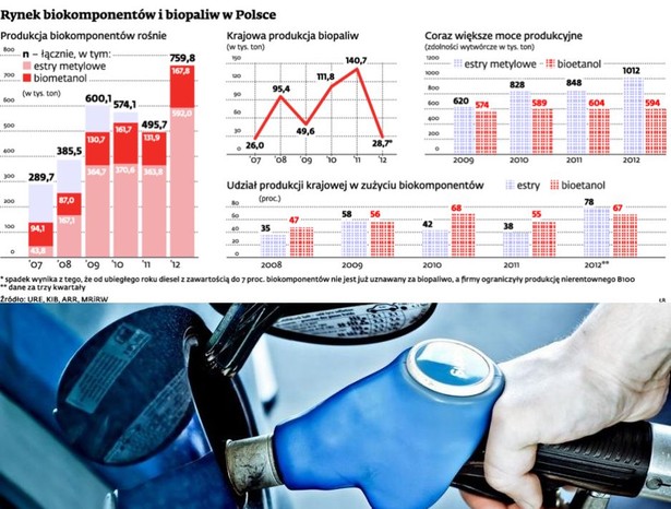 Rynek biokomponentów i biopaliw w Polsce