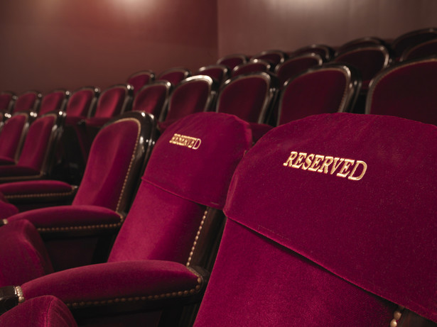 Fotel w kinie lub teatrze