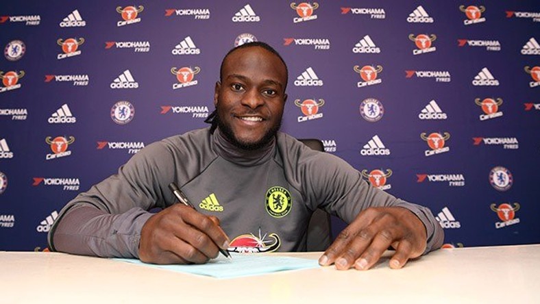 Victor Moses is set to end his seven years stay at Stamford Bridge