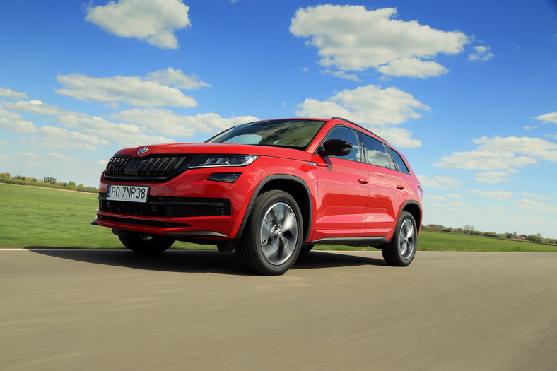 Skoda Kodiaq 2.0 TDI 150 KM DSG cena od 121 400 zł (rocznik 2019, rabat 13 000 zł)