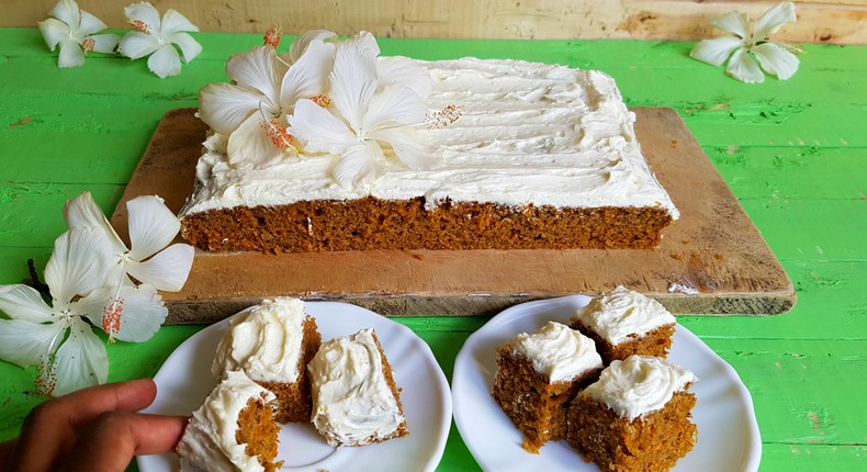 Kaluhi's Kitchen carrot cake(Kaluhi's Kitchen)