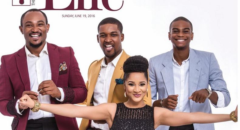 Guardian life's cover is fun with Nollywood actors 