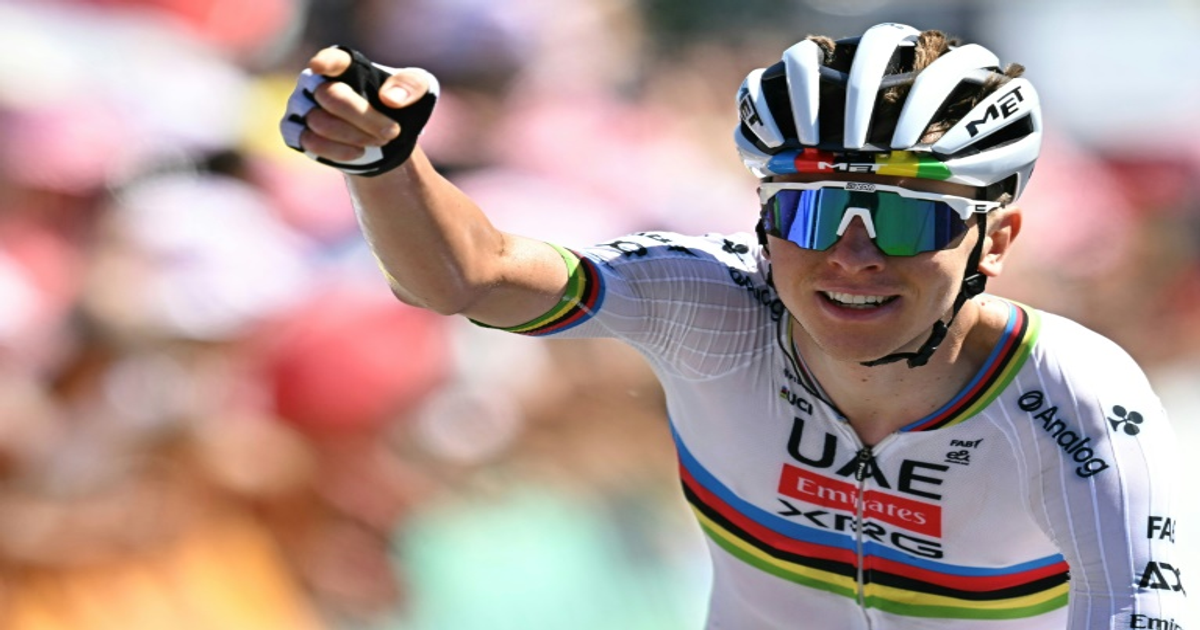 Pogacar gagne la 7e étape du Tour et reprend le jaune