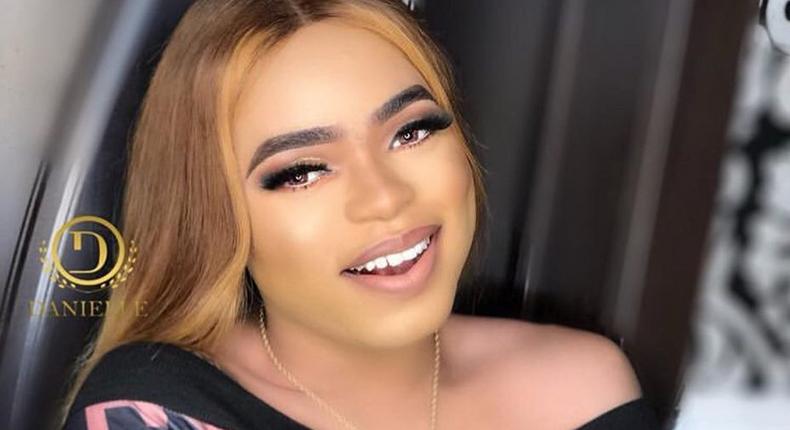 Bobrisky says it's stressful being light skinned [Instagram/bobrisky]