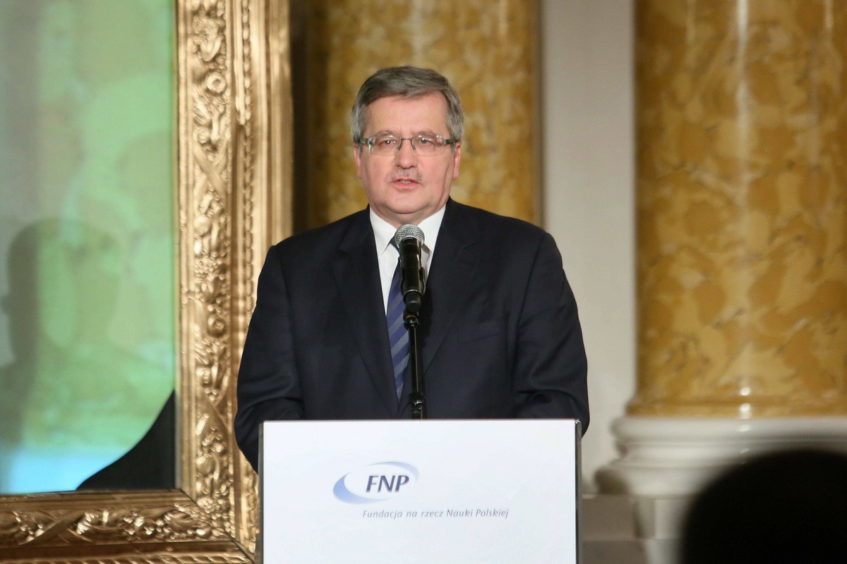 Prezydent Bronisław Komorowski