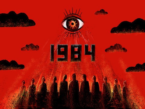 Rok 1984" miał być przestrogą. Dziś fabuła tej książki się ziszcza, a  kamery są wszędzie wokół