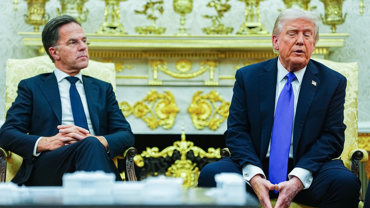 Mark Rute i Donald Tramp