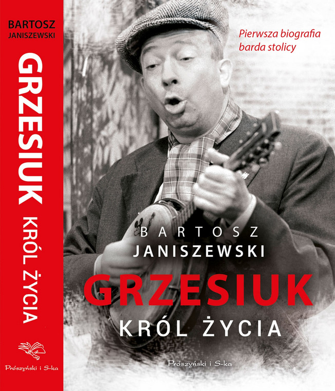 Okładka biografii Stanisława Grzesiuka