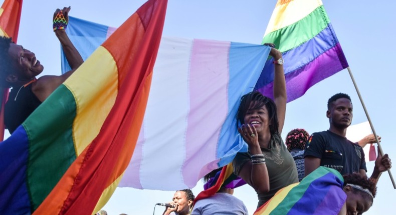 Rainbow party: The gay pride parade in the Namibian capital Windhoek