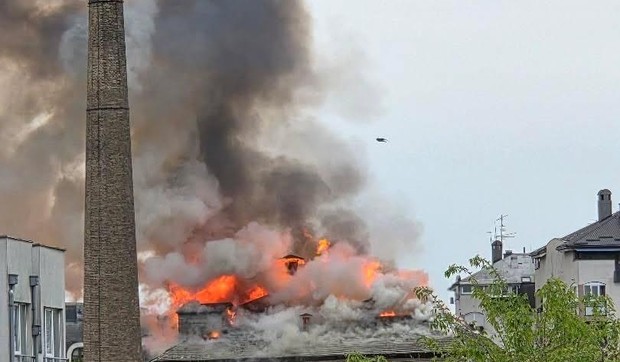 Stari mlin,Obrenovac, požar