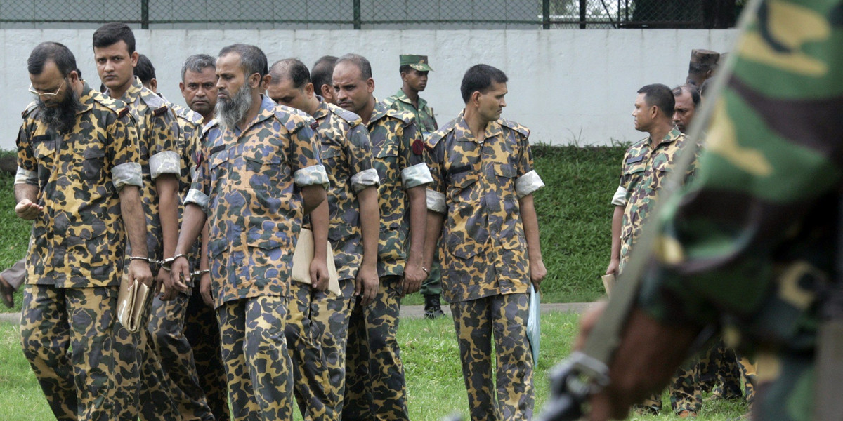 Kary śmierci dla żołnierzy za 2009 rok w Bangladeszu