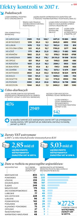 Efekty kontroli w 2017 r.