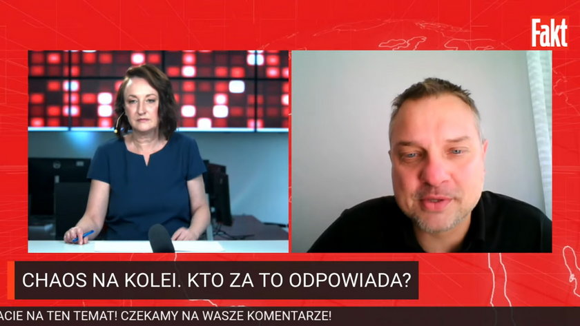 Marcin Samsel w programie Fakt Live