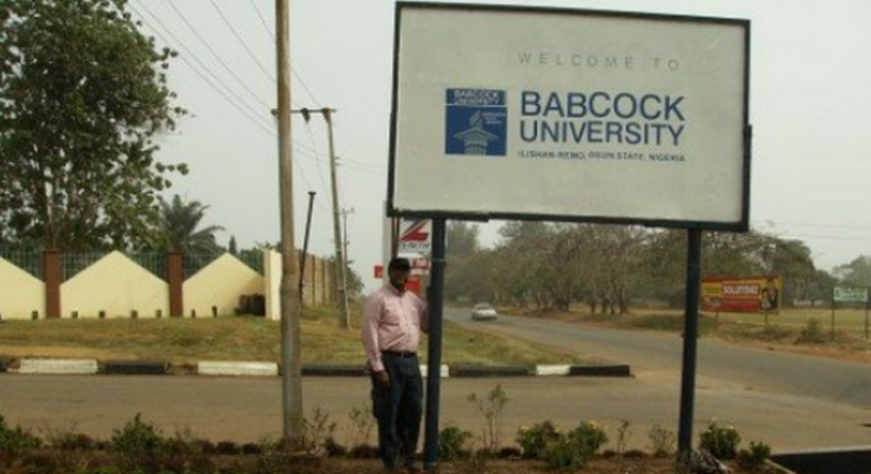 Babcock University management says the lady in the video was expelled after the video broke out. (TheCable)