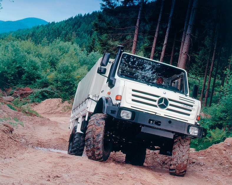 Mercedes Unimog to najlepsza terenówka świata