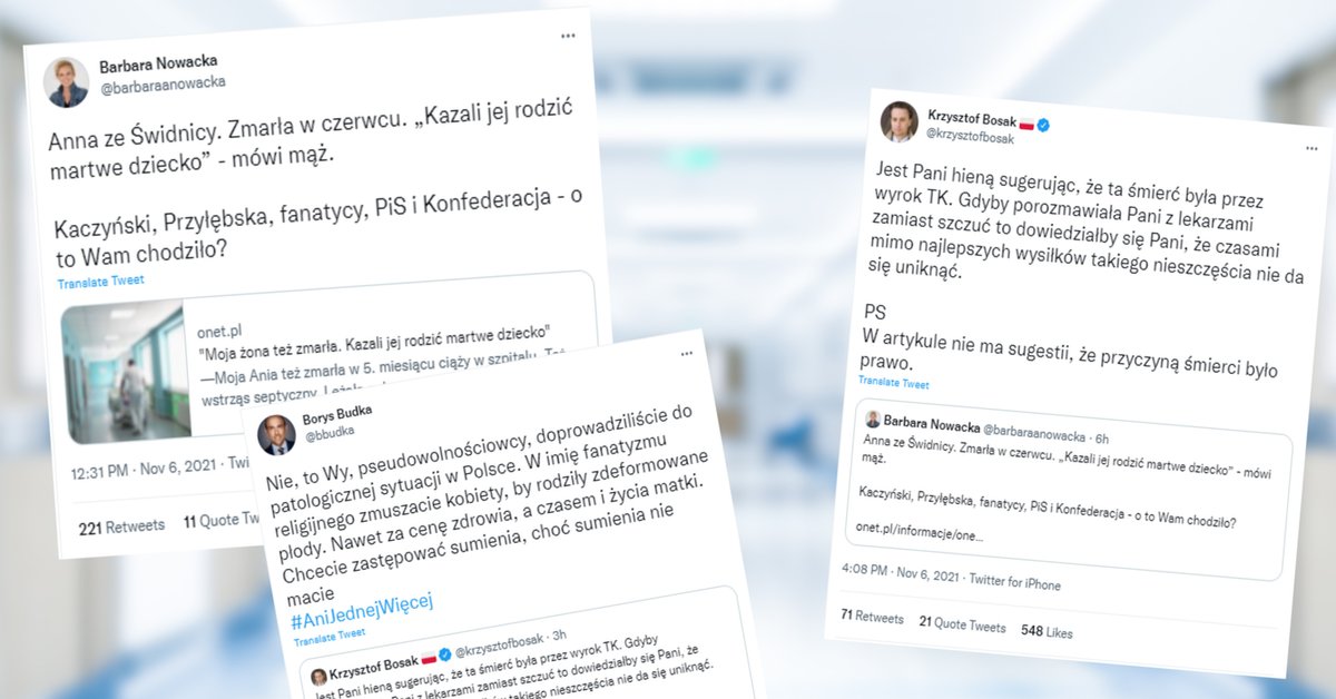 Historia Anny ze Świdnicy wywołała emocje. Ostra wymiana zdań między politykami