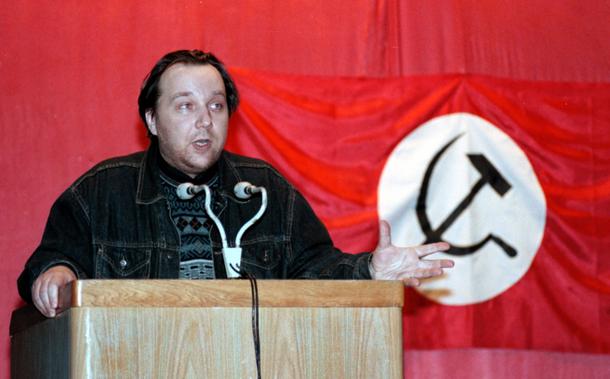 Po opublikowaniu książki „Podstawy geopolityki Dugin zyskał sławę i spore wpływy, luty 1998 r.