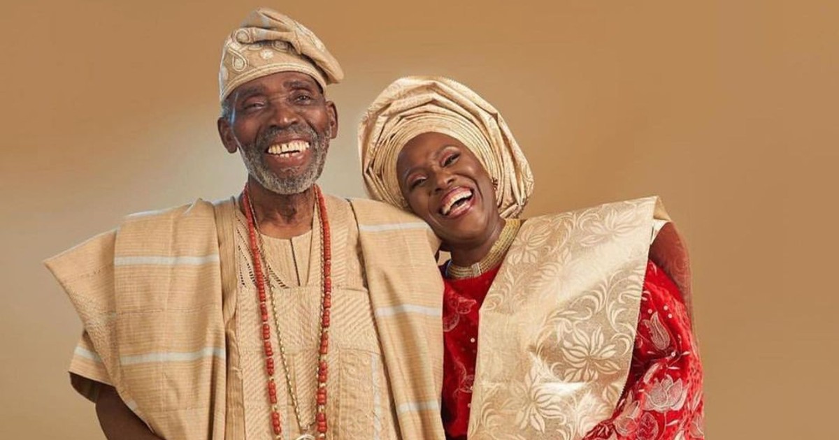 Joke Silva celebrates her husband Olu jacobs as he clocks 81 years - Vimarsana News