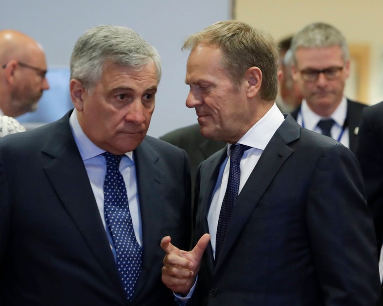 Antonio Tajani i Donald Tusk