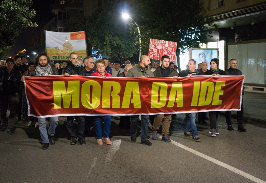 Gotovo u svakom crnogorskom gradu održani su protesti