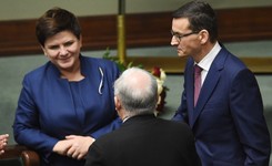 PiS łamie 'magiczną granicę'. NAJNOWSZY SONDAŻ po zmianie premiera