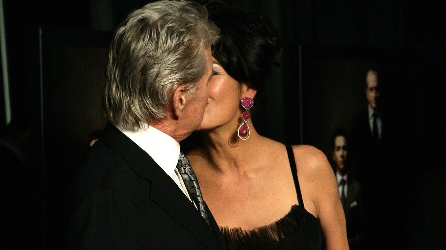Catherine Zeta-Jones na zábere s Michaelom Douglasom, rok 2010