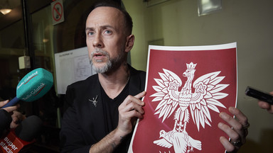 Nergal znieważył polskie godło. "Nie przyznaję się do winy"