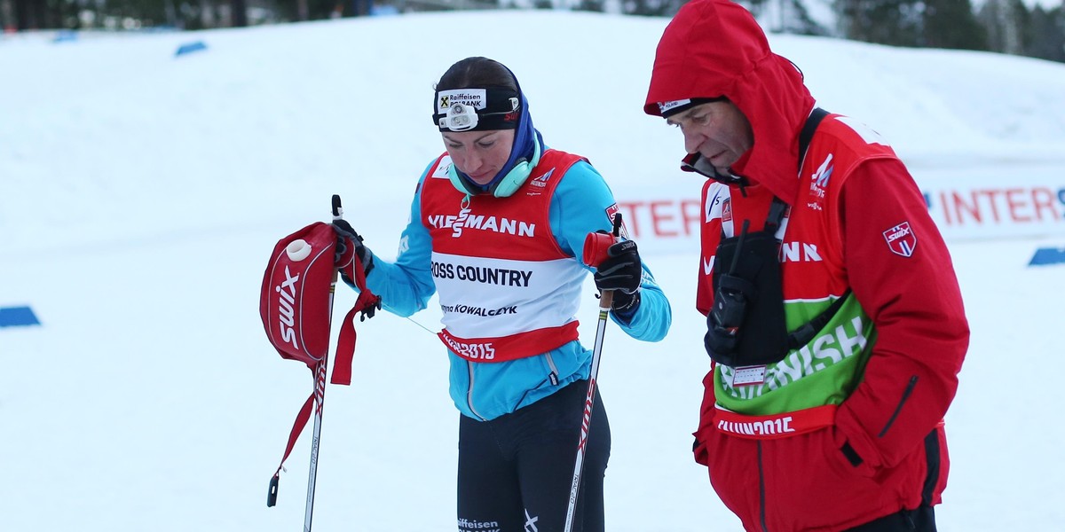 Trener Justyny Kowalczyk został zwyzywany