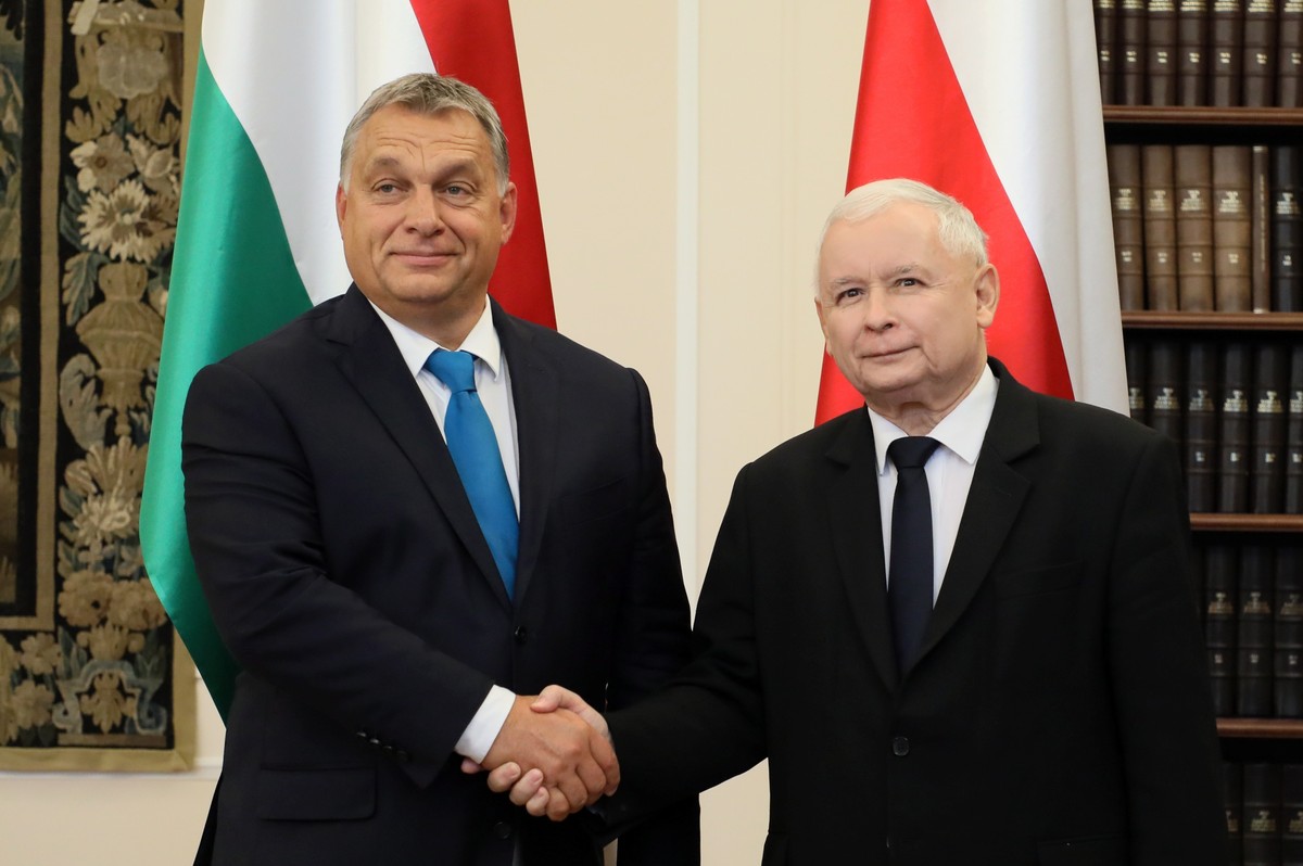 Jarosław Kaczyński i Viktor Orban
