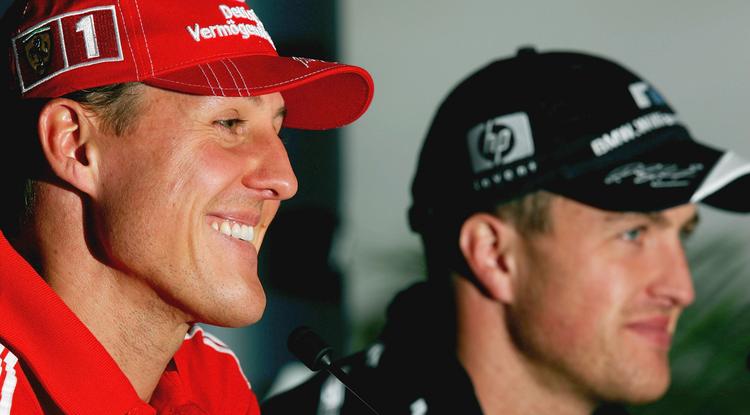Michael és Ralf Schumacher 2004-ben Fotó: Getty Images