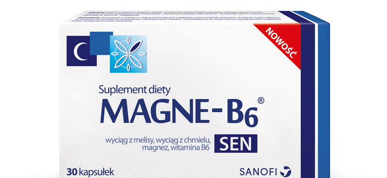 Magne-B6 Sen – suplement diety wspierający zdrowy sen