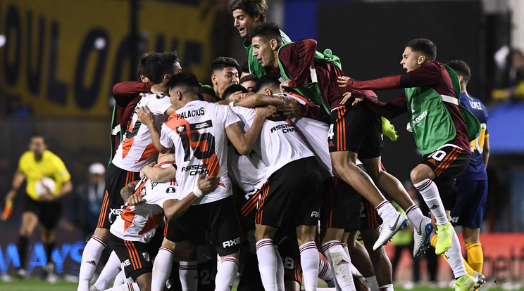 Döntőbe jutott a címvédő River Plate /Fotó: Getty Images