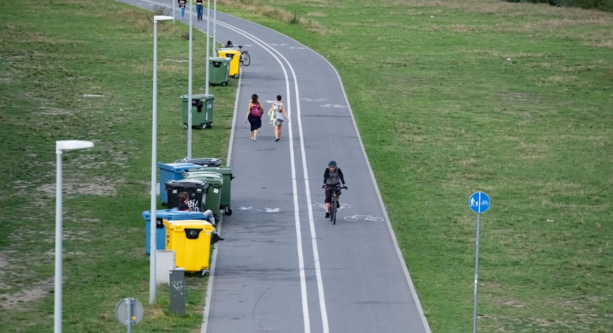 Dzięki inwestycji w Wartostradę będzie można rowerem szybko i przyjemnie dotrzeć z centrum aż na Dębinę