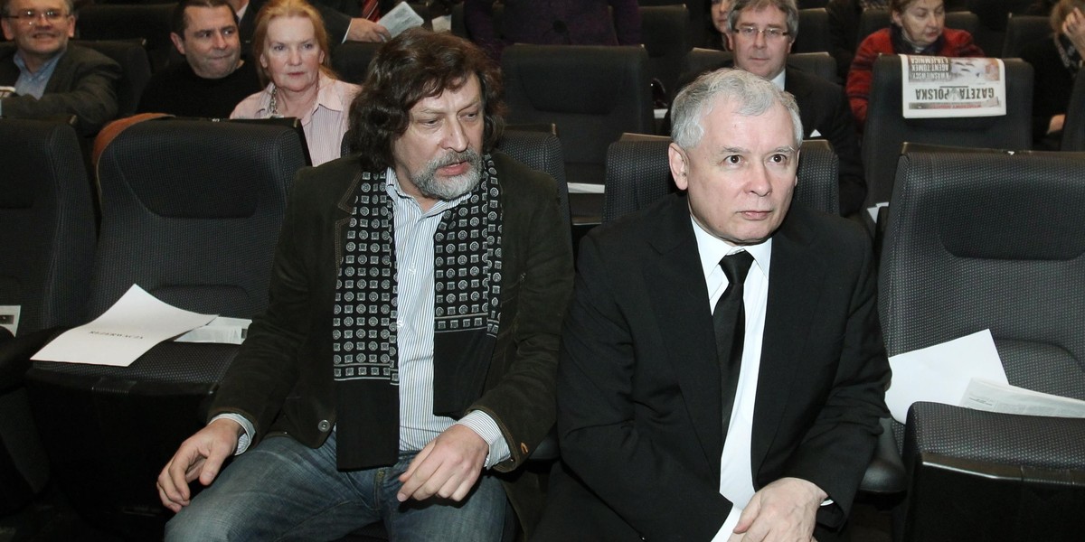 Jan Maria Tomaszewski i Jarosław Kaczyński