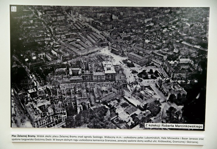 Warszawa na zdjęciach Luftwaffe